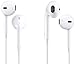 Jin&C hui-154 Premium Quality Headphones Earphones Earbuds with Mic Remote Control Compatible with iPhone iPad iPod - White - 2 Piece