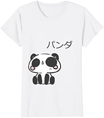 Womens Cute Chibi Panda Japanese Anime Women's T-Shirt