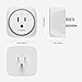 Smart WiFi Plug, Koogeek WiFi Outlet Mini Socket Works with Apple HomeKit, Amazon Alexa and Google Assistant for iOS and Android Devices Remote Control