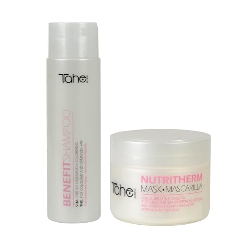 Tahe Botanic Kit - Benefit Shampoo 300ml + Nutri-Therm Mask 300ml