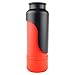 H2O4K9 Insulated Stainless Steel Dog Water Bottle and Travel Bowl, 25-Ounce, Rescue Red