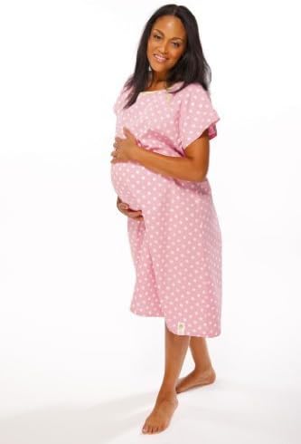 Gownie Molly L/XL - Maternity Hospital Gown for Labour & Birth by The Pretty Company
