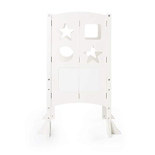 image for Guidecraft Classic Kitchen Helper - Ivory W/ Keeper and Non-Slip Mat :