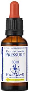 NEAL’S YARD REMEDIES Healing Herb Flower Essence Blend, Relief From Pressure, 1.0 fl oz (30 ml)