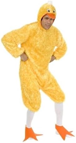OvedcRay Adult Big Yellow Duck Quack Farm Animal Bird Costume Mens Womens
