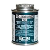 Cement, 32 Oz, Clear, PVC, Low VOC