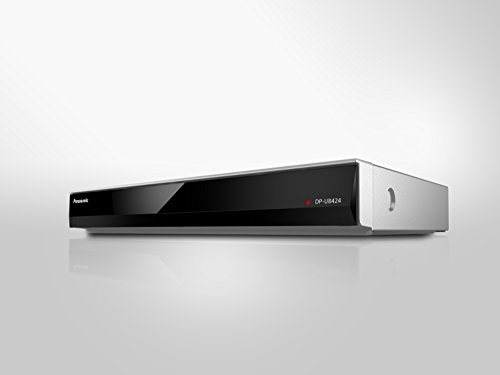 Panasonic DP-UB424EGS - Reproductor de Blu-Ray Ultra HD 4K (4K VoD, DLNA, 2x HDMI, USB), Plata