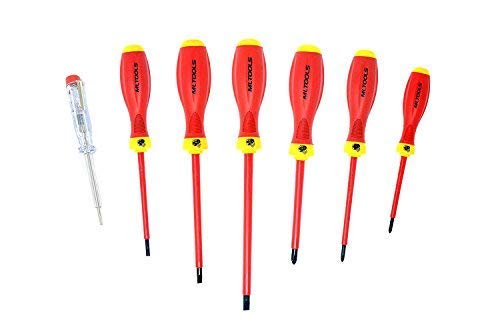 Insulated Screwdriver Set | 1000v Insulated Magnetic Tip Screwdriver Set | MLTOOLS VS337