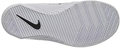 NIKE Men's Fitness Shoes, White White Black 100, 10