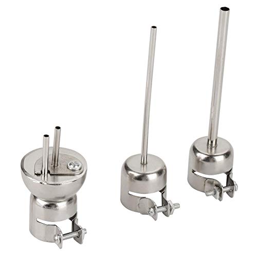 Heat Gun Nozzle Great Part to Replace For 850 Hot Air Soldering Station Repair Tool Accessory(3pcs Set)