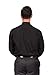 Reliant Men's Clergy Shirt - Tab Collar Long Sleeve (16, Black)
