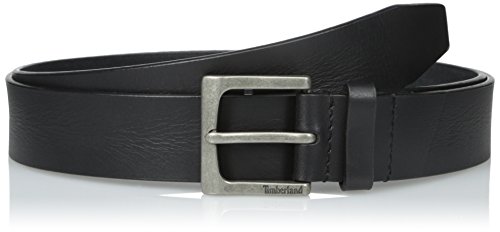 Timberland Men's 35MM Classic Jean Belt black silvery36
