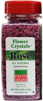 Rose Flower Crystals, Coarse - 4 Oz (Pack of 6)