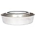 Iconic Pet Stainless Steel Non Skid Pet Bowl for Dog or Cat with Raised Rim Dishwasher Safe Pet Food and Water Bowl in Varying Sizes (8 Oz)