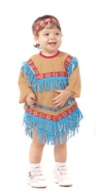 Native American Indian Girl Infant Toddler Costume (24 Month)