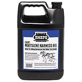 Sheps Neatslene Harness Oil, 1 Quart, Light, Premium Leather Reconditioner, Preserver, & Waterproofer for Leather Saddles, Boots, Belts, Work Shoes & More