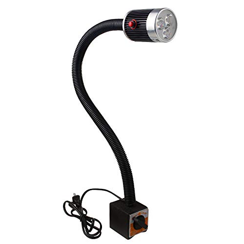 Base Light Led Work Lamp Flexible Gooseneck Stand 20 Inch 900