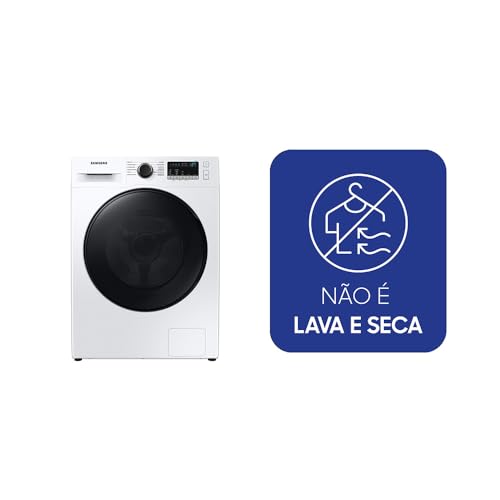 Samsung Lavadora de Roupas Digital Inverter Porta Black WW11T Branca 11kg 220V