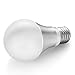 Elrigs A19 Color Changing LED Bulb E26 Base RGB + 5W (40W Equivalent) Cool White (6000K), 230° Beam Angle, Remote Controller Included