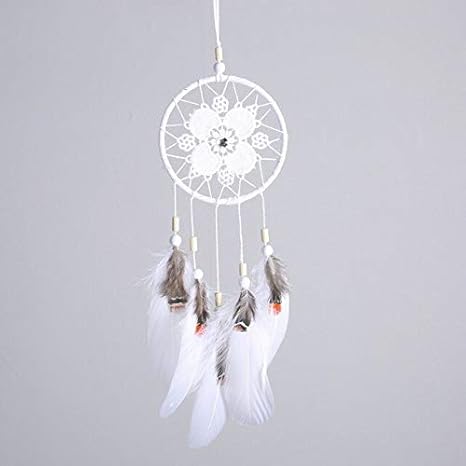 Generic India Retro Life Tree Colorful Feather Dream Catcher Wind