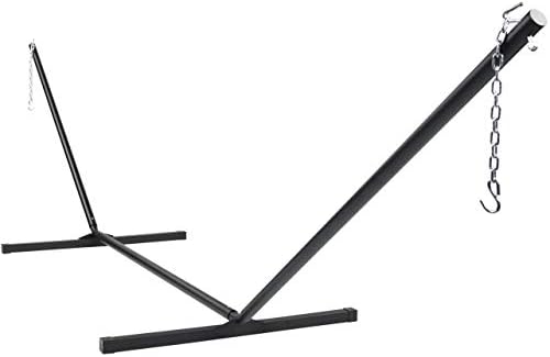 Caribbean Hammocks - Metal Tri Beam Hammock Stand - 13ft (Black)