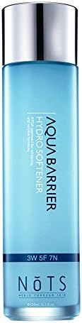 NOTS Aqua Barrier Hydro Softener โ Intense Hydrating & Soothing Toner For Dry Skin and Redness+Contain Witch Hazel+Alcohol FREE, 5.1oz