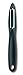 Victorinox Swiss Army Black Lightweight Serrated Stainless Steel Peeler, 1 Cup (7.6075)