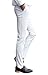 MOGU Mens 3 Piece White Dress Suit Set Size 32 Blazer with 30 Waist Pants