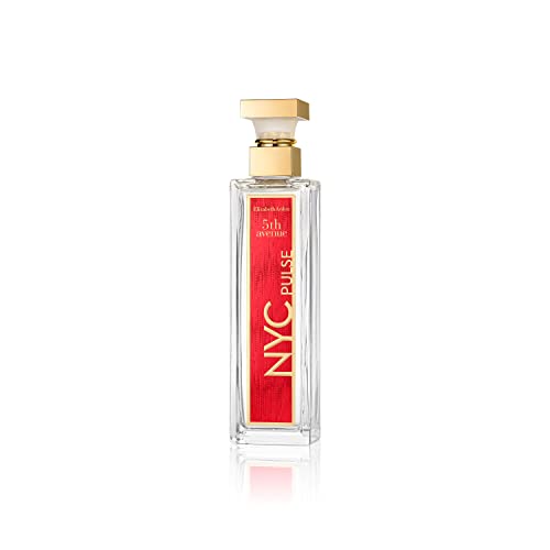 Elizabeth Arden 5th Avenue NYC PULSE Eau de de Parfum Spray (75ml) Floral & Woody Fragrance, Luxury Perfume for Women
