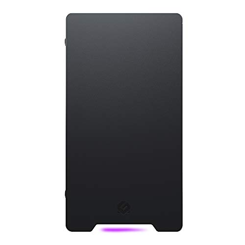 MTALLICGAR-MetallicGear-Neo-Mini-V2-Series-Mini-ITX-Case-Compact-Chassis-Sand-Blasted-Aluminum-Tempered-Glass-Panel-Liquid-Cooling-Ready-Black