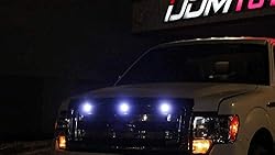 iJDMTOY 3pc Set Custom Retrofit Xenon White Front