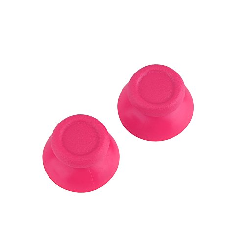 ElementDigital 15Pcs PS4 Replacement Shell Full Buttons, Thumbsticks Thumb Grip + D-pad For Sony Playstation 4 Controller (Pink)