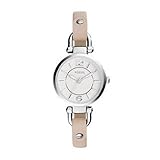 Fossil Women's ES3808 Georgia Stainless Steel Watch with Leather Band