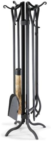Napa Forge Pilgrim Home and Hearth 19009 Metro Bridge Fireplace Tool Set, 32″ 12.5 lbs, Black