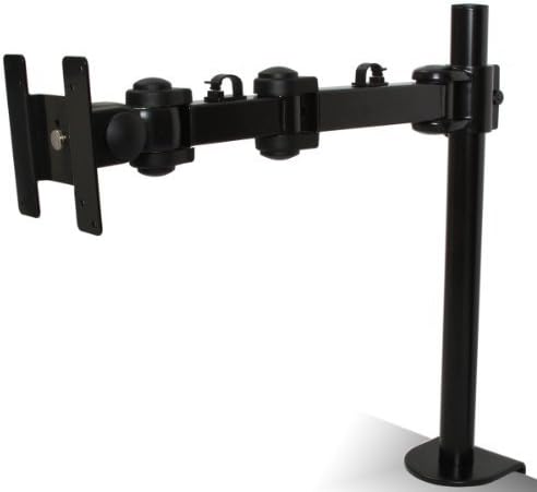 Tyke Supply Single Monitor Stand Clamps to Desk Fully Adjustable