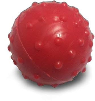 Super Dog Rubber Dog Ball for Puppies Color May Vary