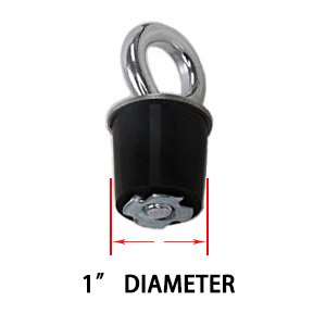 HEKA Polaris Lock and Ride ATV Tie Down Anchors Type for Polaris Sportsman,RZR,ACE,ATV,ATV's Eye Bolt 1 inch Diameter