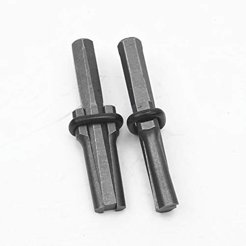 Almabner 10 PCS Plug Wedges and Feather Shims Concrete Rock Stone Splitter Hand Tool,Durable Rock Plug Wedge Marble Granite