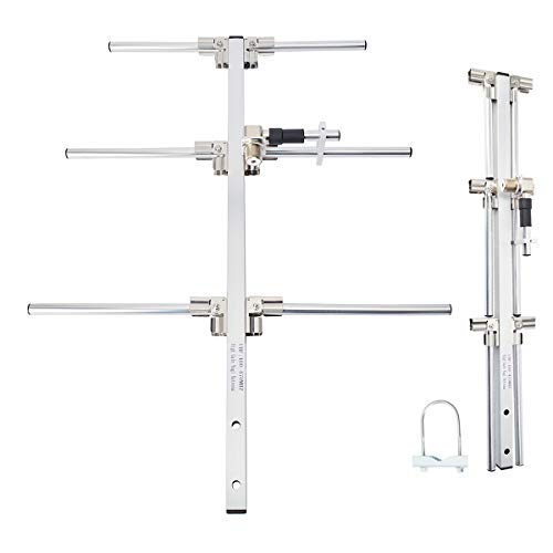 TWAYRDIO Foldable Ham Radio Yagi Antenna UHF 400470Mhz Long Range 7dBi