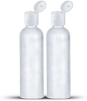 BTE Travel Bottle, 2oz TSA Approved, BPA Free, HDPE Plastic with pink cap 2 pack