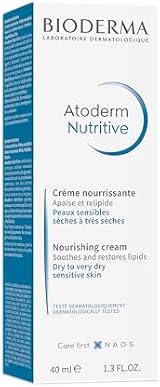 Bioderma Atoderm Nutritive Face Balm Cream 40ml Dry Sensitive Skin Hydrating view 2