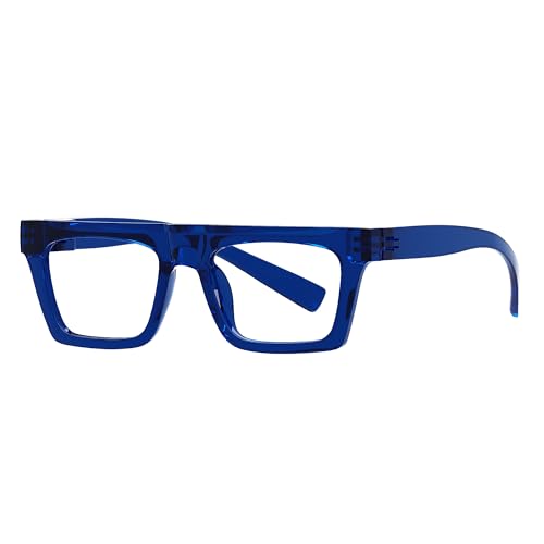 Eyekepper Blue Light Reading Glasses Men Women 2.5, Large Design Blue at Amazon