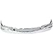 MBI AUTO - Chrome, Steel Front Bumper Face Bar Compatible with 1999-2002 GMC Sierra 99-02 & 2000-2006 GMC Yukon 00-06, GM1002373