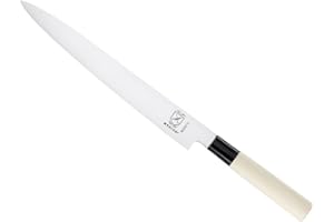 Mercer Culinary 10-Inch Sashimi Yanagi Knife, 24cm, Wood Handle