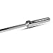 Titan Fitness 60in Olympic Weightlifting Barbell, 500 LB Capacity, 28mm Grip Shaft, Chrome Finish, Bronze Bushings, Olympic-Sized Weight Sleeves