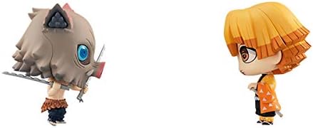 ちみメガ バディシリーズ! 鬼滅の刃 我妻善逸&嘴平伊之助 あがつまぜんいつ はしびらいのすけ セット 約65mm PVC製 塗装済み完成品フィギュア