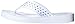 Skechers Women's Meditation Rhinestone Flip Flop, White, 7 M US