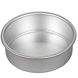 Wilton Performance Pans Aluminum Round Cake Pan, Create Delicious Cakes, Mouthwatering Quiches and More in this Durable, Even-Heating Pan, 6-Inch