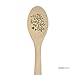 Andaz Press Laser Engraved Wooden Mixing Spoon, 12-inch, With My Whole Heart for My Whole Life, 1-Pack