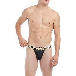 2(X)IST Mens Sliq Jock Strap, Black Beauty-mixed